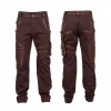 Men Gothic Pant Steampunk Dystonia Brown Trouser For Sale